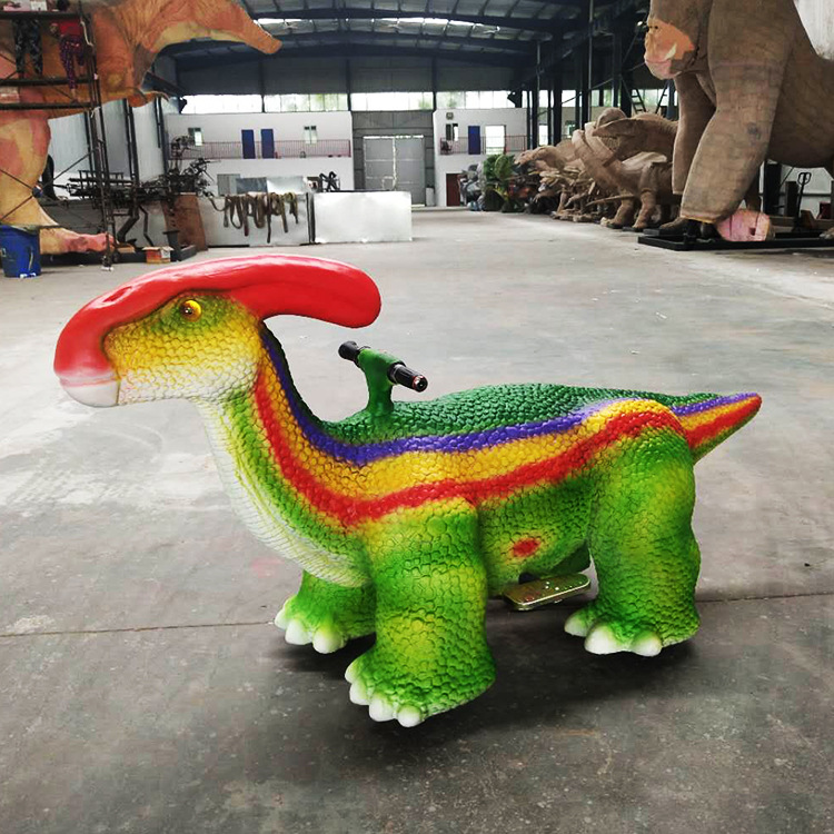 恐龙摇摇车地摊网红产品儿童互动收费恐龙电瓶跑跑车室外骑行小车
