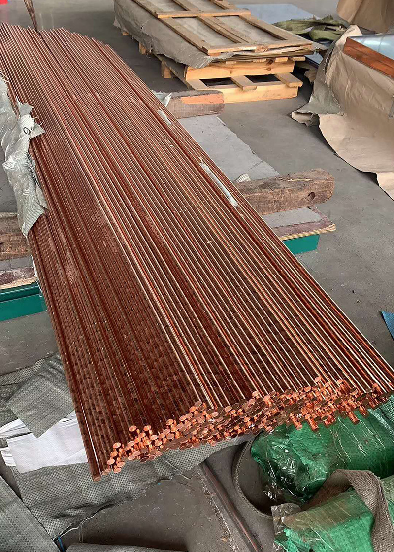 厂家批发纯铜棒c1100 20mm 25mm无氧tu1紫铜棒 实心红铜棒