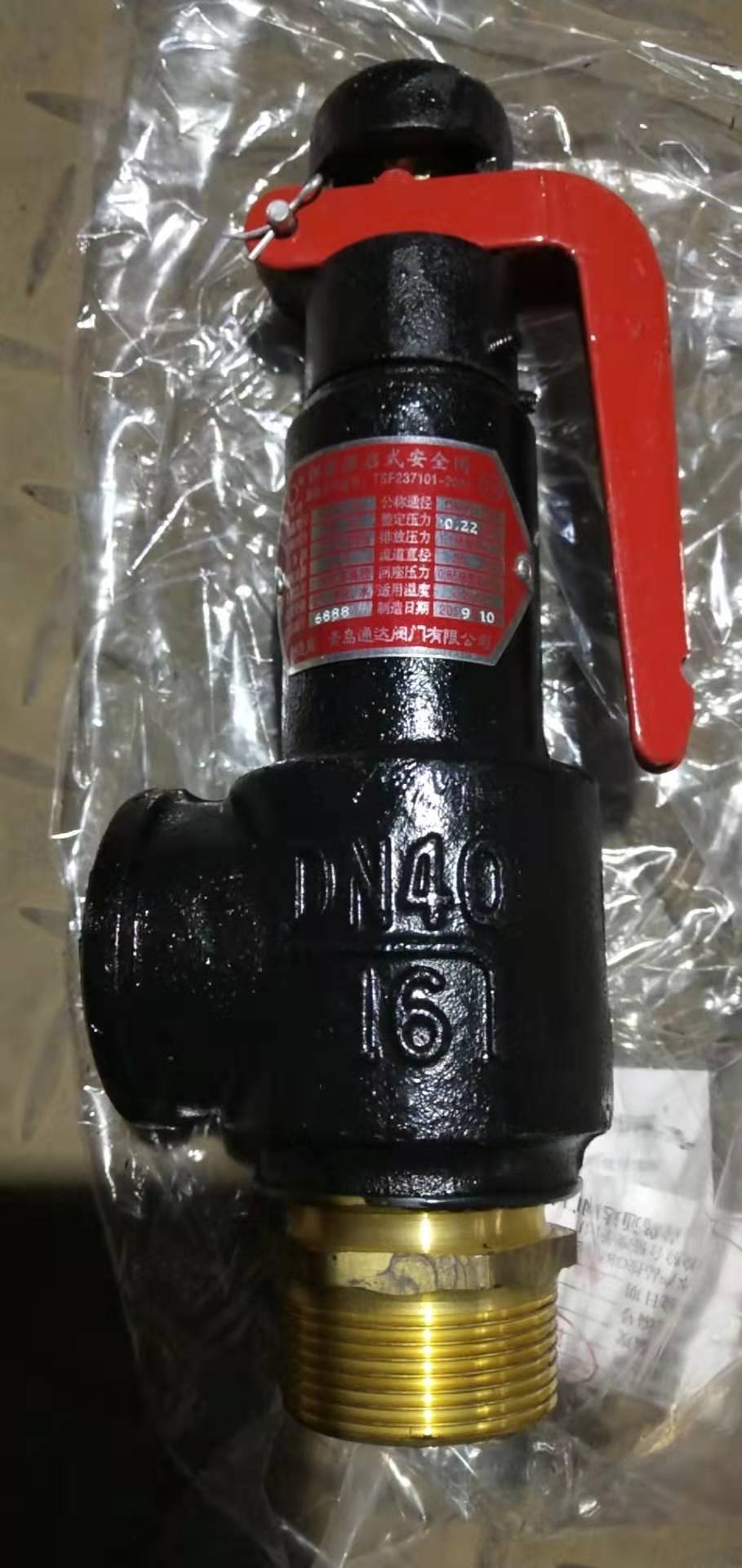 dn40弹簧式安全阀