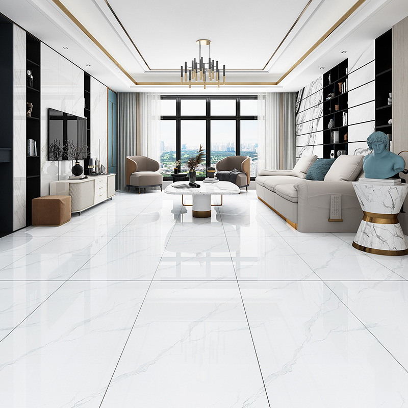 勋章瓷砖客厅地砖600*1200墙砖 佛山厂家灰白色通体大理石瓷砖