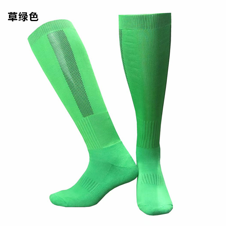 足球袜男款长筒袜成人儿童男童中筒过膝秋加厚毛巾底女防滑运动袜