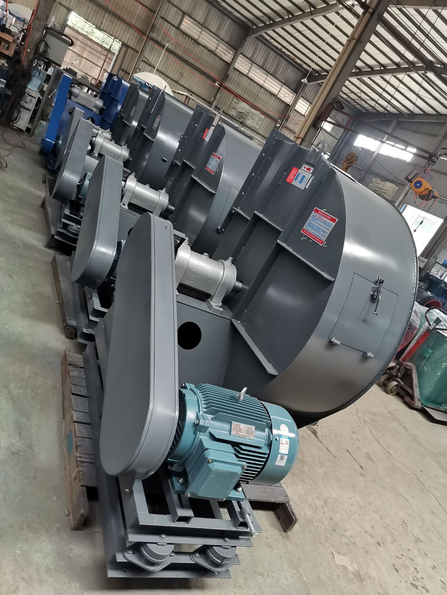 4-72a离心引风机大型建筑宾馆酒楼室内通风换气环保通风机