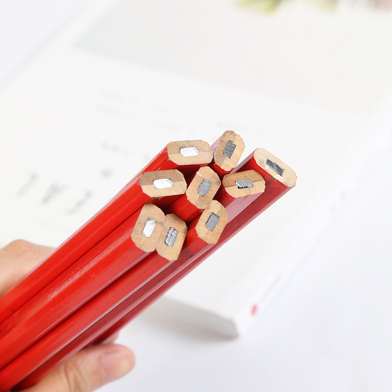 厂家批发山城大八角木工铅笔 环保时尚品牌木工铅笔