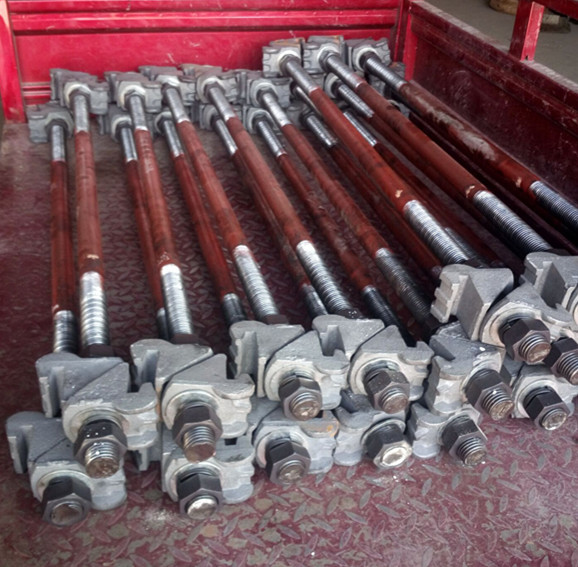 绝缘轨距杆铁路 火车轨道距离固定撑杆 便携式钢轨铺设轨距拉杆