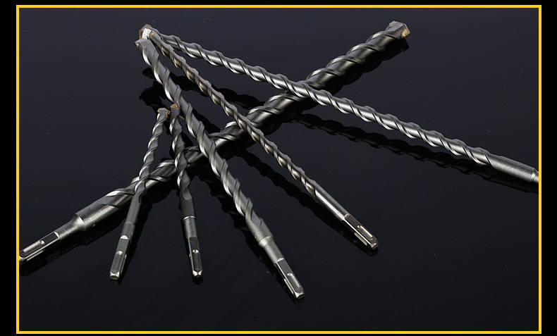 货源供应 方柄四坑钻混凝土钻孔冲击建工钻头世扬精品电锤钻头