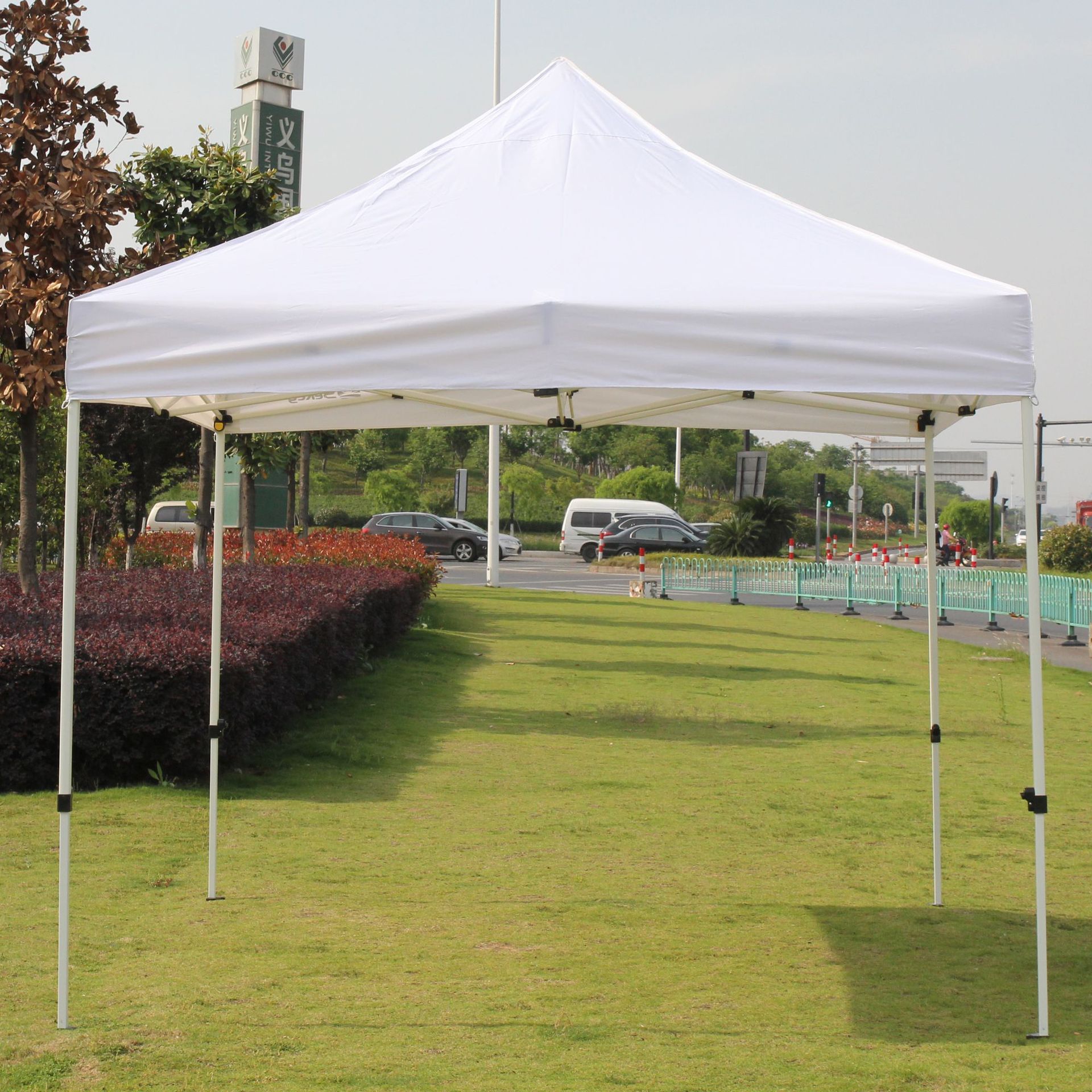 3x3折叠广告帐篷雨篷运动户外露营沙滩用品四角摆摊帐篷