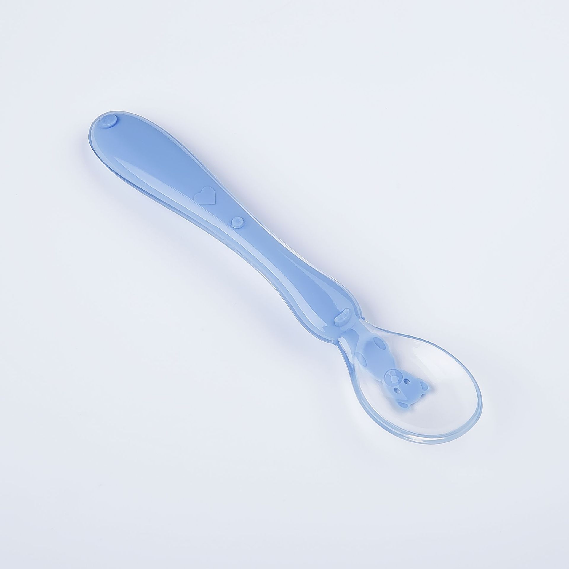 同款十月结晶硅胶勺 大小号婴儿新生儿勺子软勺果泥勺米糊勺厂家
