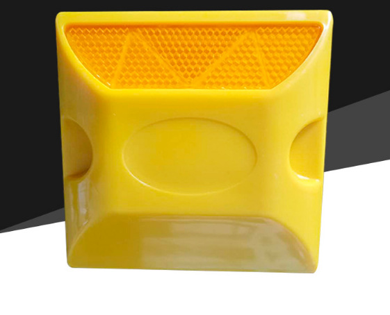 双面塑料道钉反光凸起路标道路安全交通减速道钉反光塑料道钉