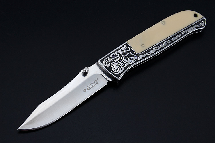 瑞士高硬度手工军刀折叠刀 多功能数控户外野营迷你随身战术刀