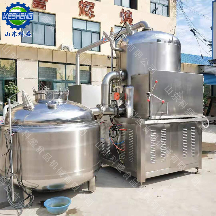 商用真空低温油炸机果蔬脆片油炸机诸城科盛真空油炸机设备厂家