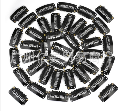 接发卡子 U型夹子 接发用品 接发夹子 BB卡子 3.2cmBB夹 假发配件