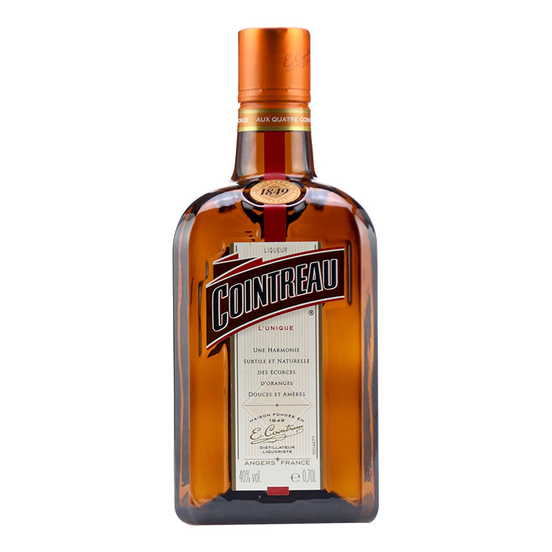 洋酒法国原装进口cointreau君度力娇酒700ml烘培蛋糕调酒 配制酒
