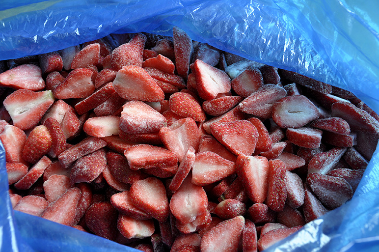 佑仔食品 速冻产品冰冻商用甜品冷饮奶茶店榨汁水果冷冻草莓-阿里巴巴