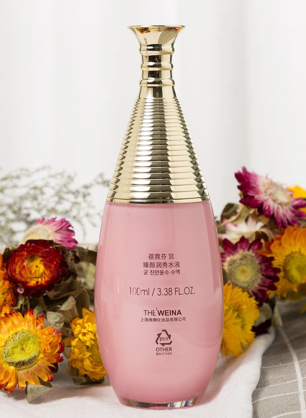 粉宫 上海韩国维娜化妆品 蓓霓芬宫臻颜润秀滋养特护礼盒 水乳霜