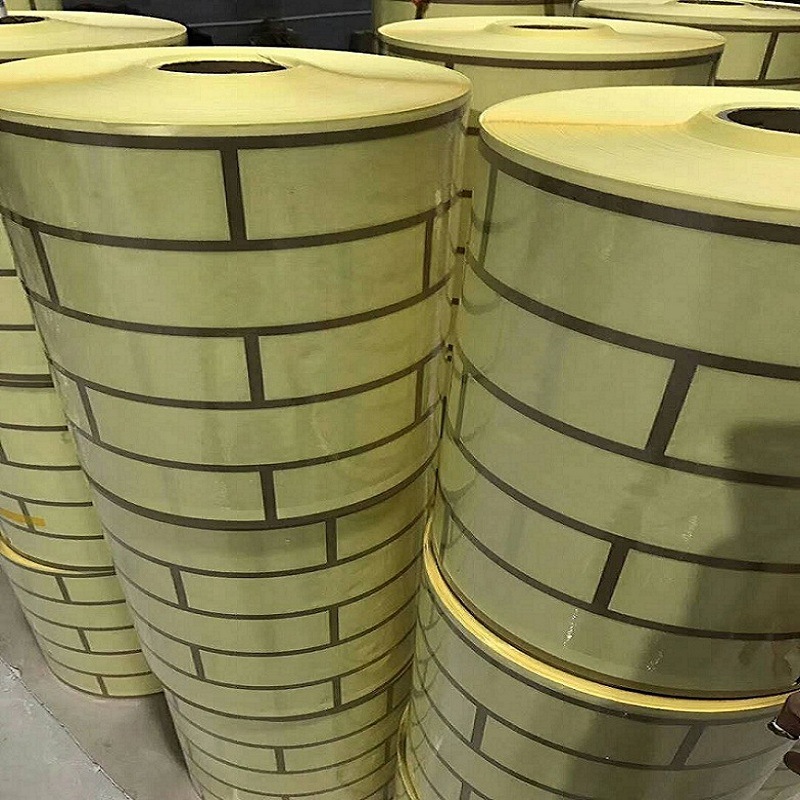 真石漆外墙仿砖胶带外墙真石漆仿砖模具假砖分格胶带连体胶带批发