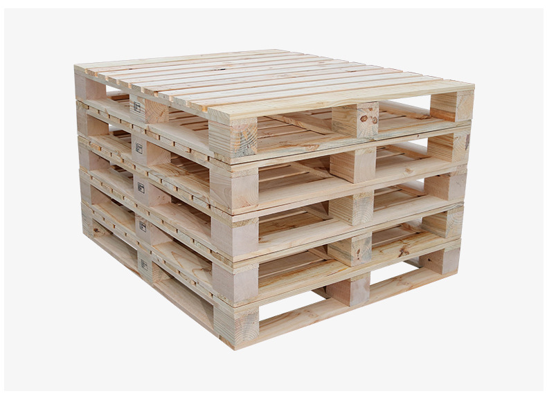 欧标英式免熏蒸松木托盘epal章外贸证书实木栈板物流叉车桉木卡板