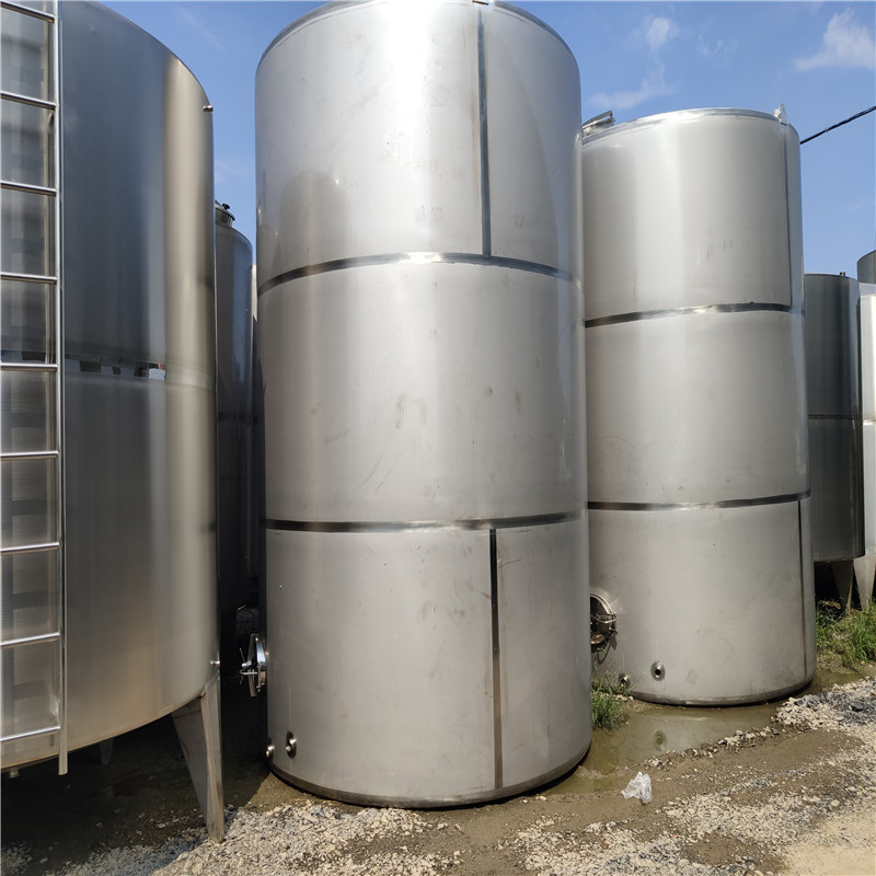 厂家定做不锈钢保温储罐立式盐水储罐50立方304化工罐5立方储油罐