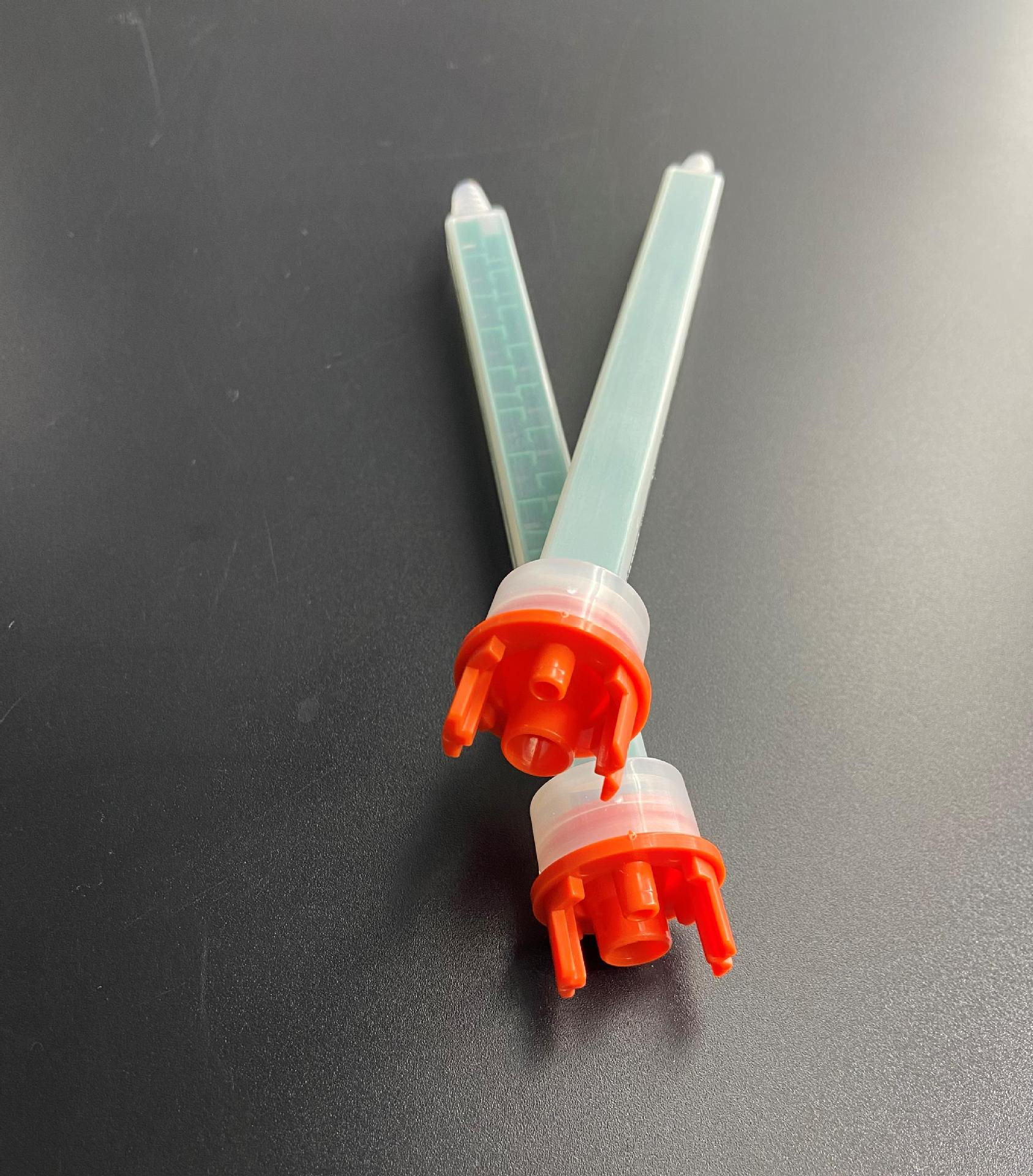 厂家供应@点胶10:1静态大容量方形绿色混合管