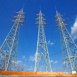 厂家供应10kv角钢电力塔 110kv输电线路铁塔 钢结构钢管塔 电力塔