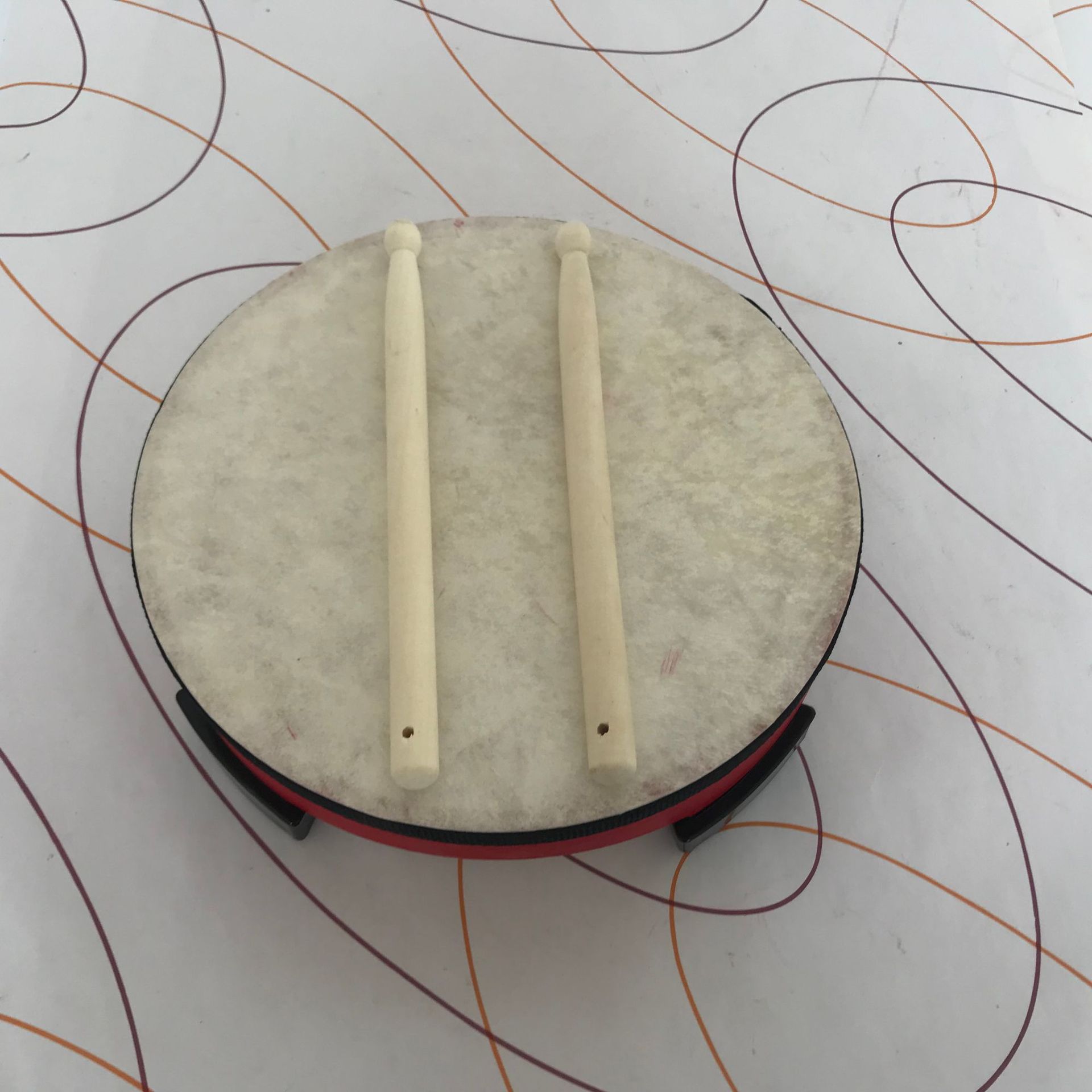 奥尔夫乐器 幼教教具 打击乐器 早教 手拍鼓 集合鼓 地鼓