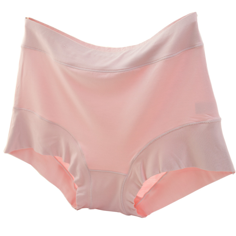 Factory Direct Sales New Modal Women's Underwear Solid Color Mid-Waist Underwear Comfortable Classic Briefs Wholesale