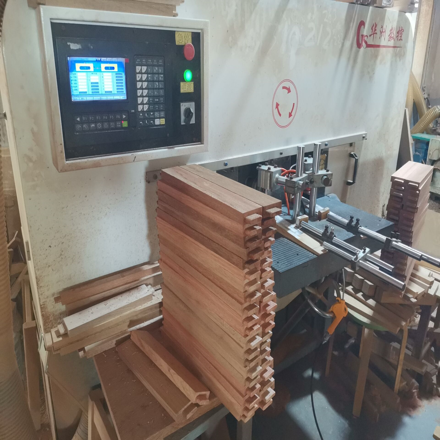 数控开榫机 全自动出榫机 木工榫头机 榫槽机