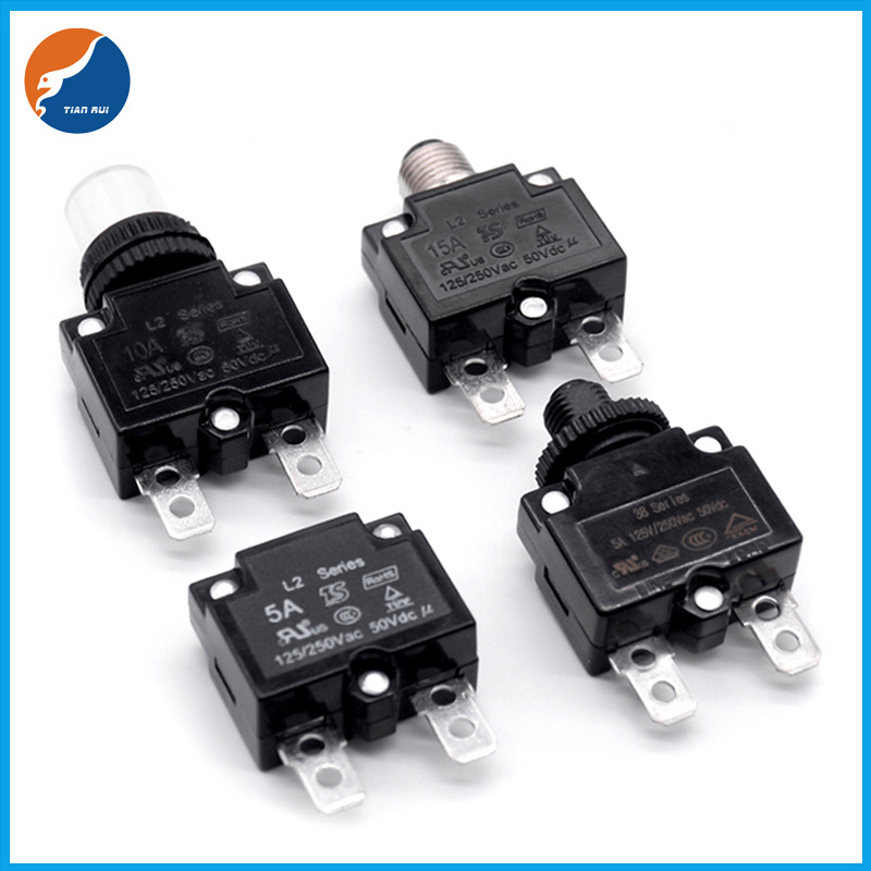 过载保护器电流保护器 代步车过载保护器 自动手动复位电流断路器