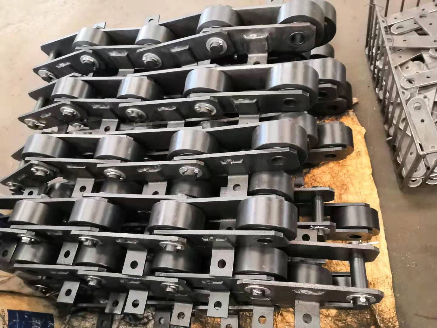 板式给料机链条 链轮 链板 传动用短节距滚子链 厂家销售支持定做