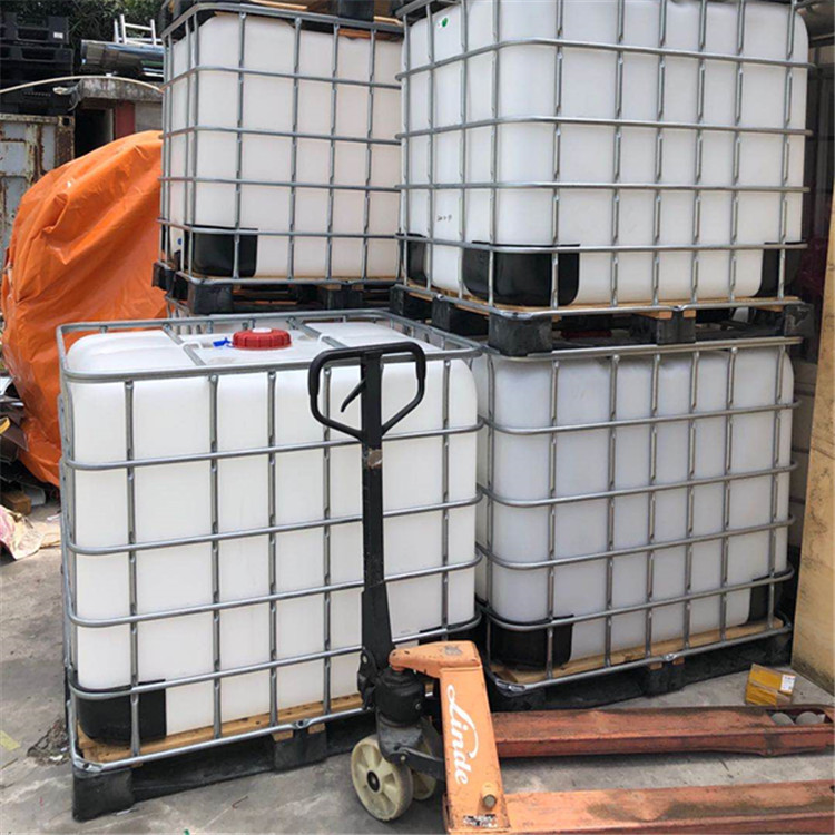 现货供应木底座二手吨桶回收二收塑料吨桶 通用塑料集装桶bic方桶