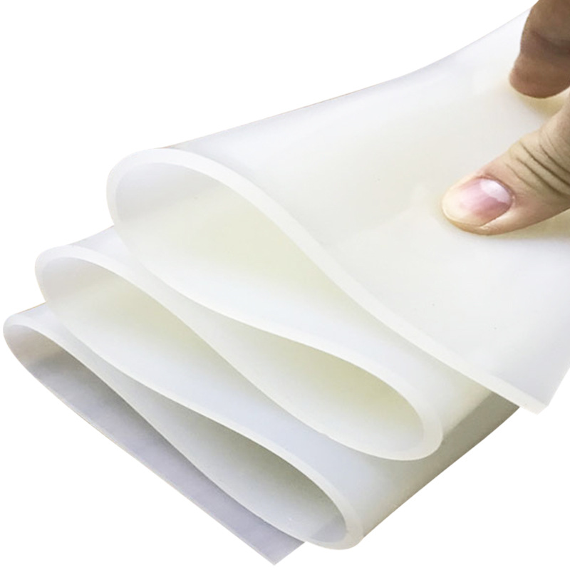 白色硅胶板透明硅橡胶板耐高温硅胶板硅胶垫片红色硅橡胶板皮背胶