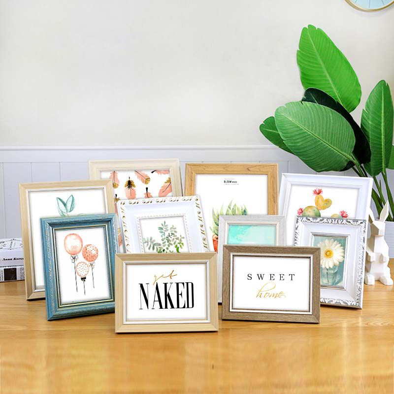 相框摆台桌面相册照片摆件装裱画框挂墙创意七寸6 a4定制任意尺寸