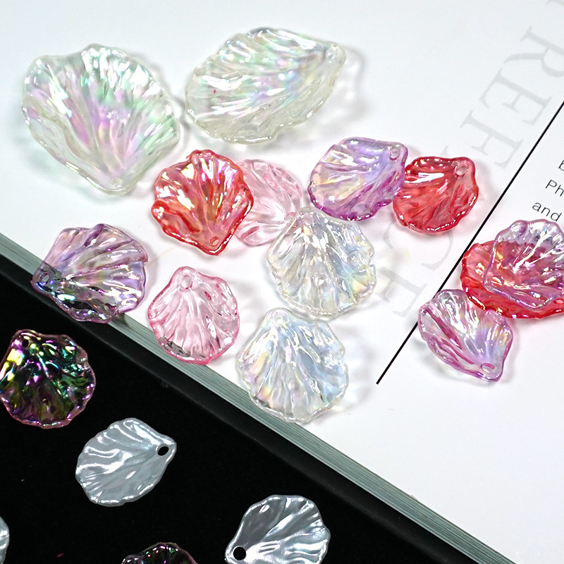 比彩 镭射幻彩贝壳片 diy仿真奶油胶手机壳饰品配件材料包福袋