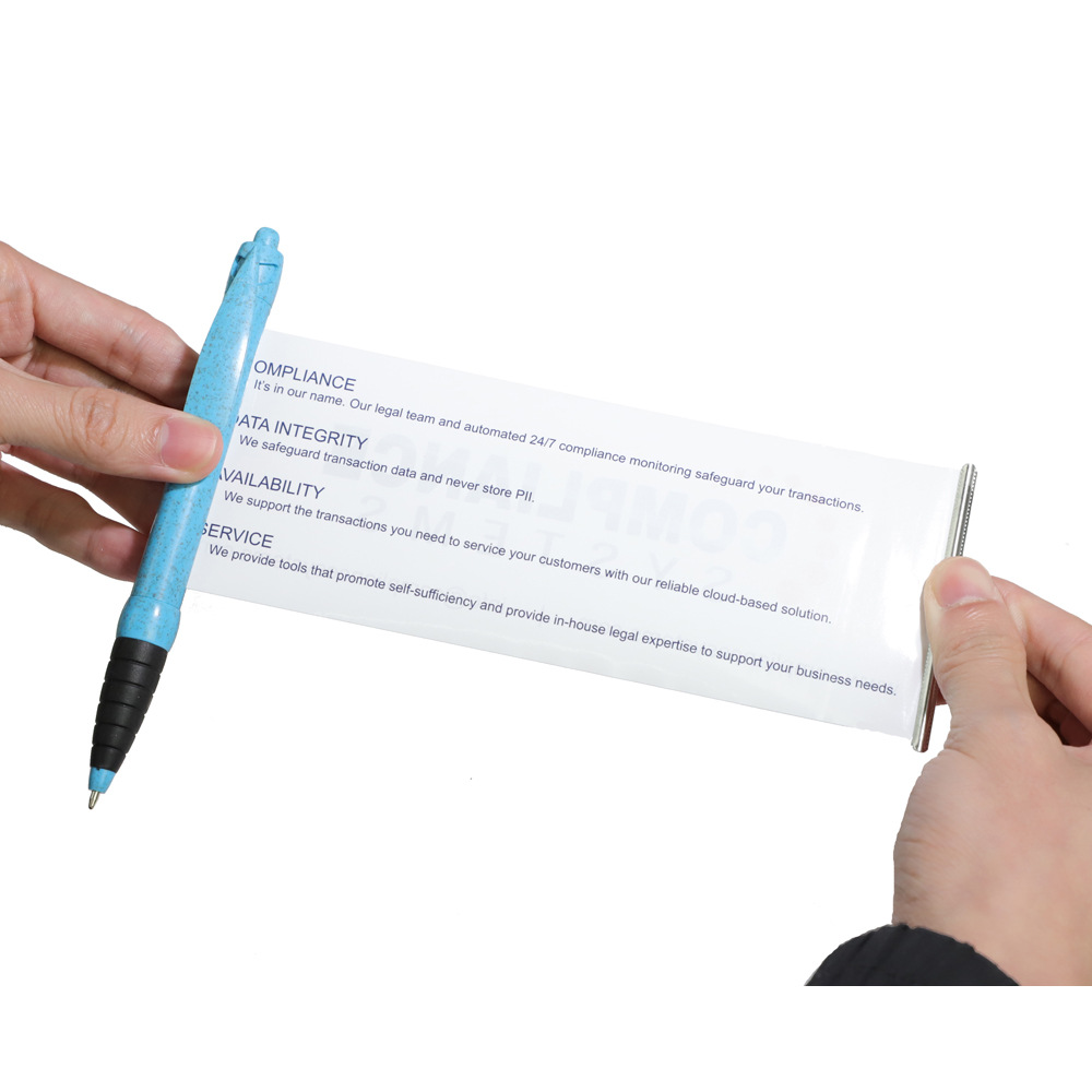 旗子广告笔拉画圆珠笔拉纸笔可定制log商务礼品笔麦秆环保料