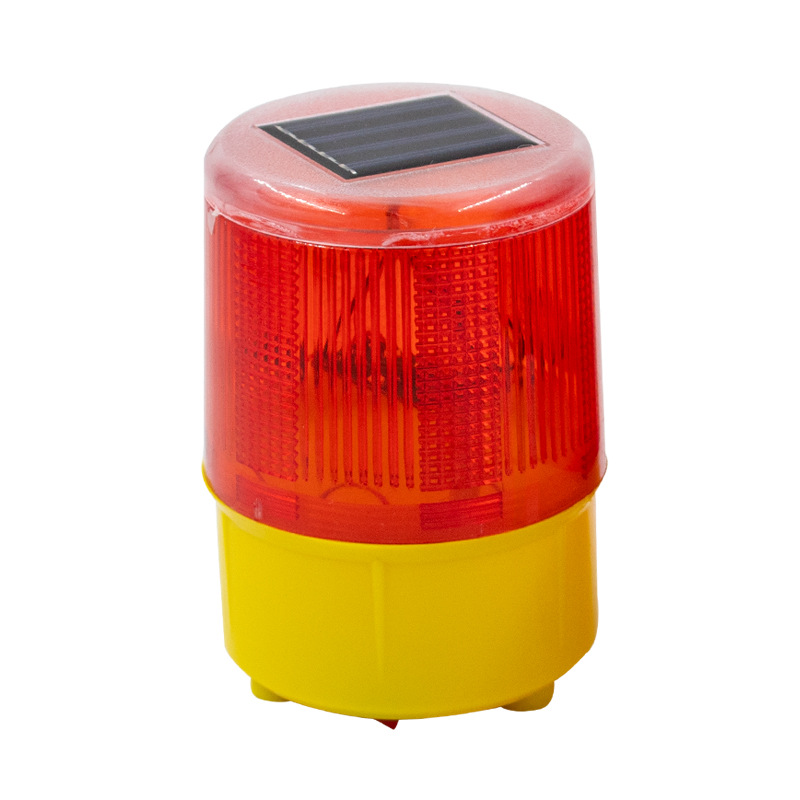 太阳能警示灯led交通施工警示灯爆闪灯夜间安全频闪路障灯围挡灯