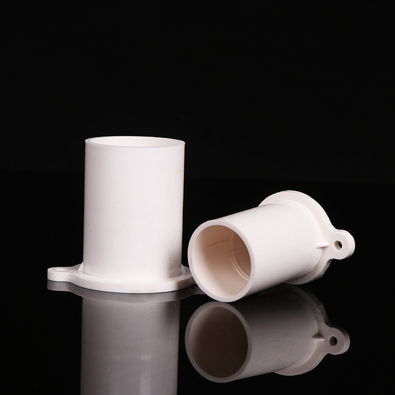 源头厂家 电线管pvc管底座 pvc国标带座预埋直接 16/20/25/32