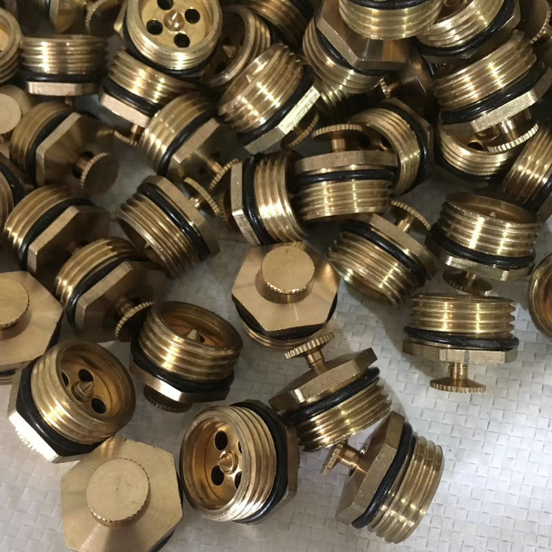 批发4分全铜可调式雾化喷头 降温折射草坪大棚灌溉园林农业微喷头