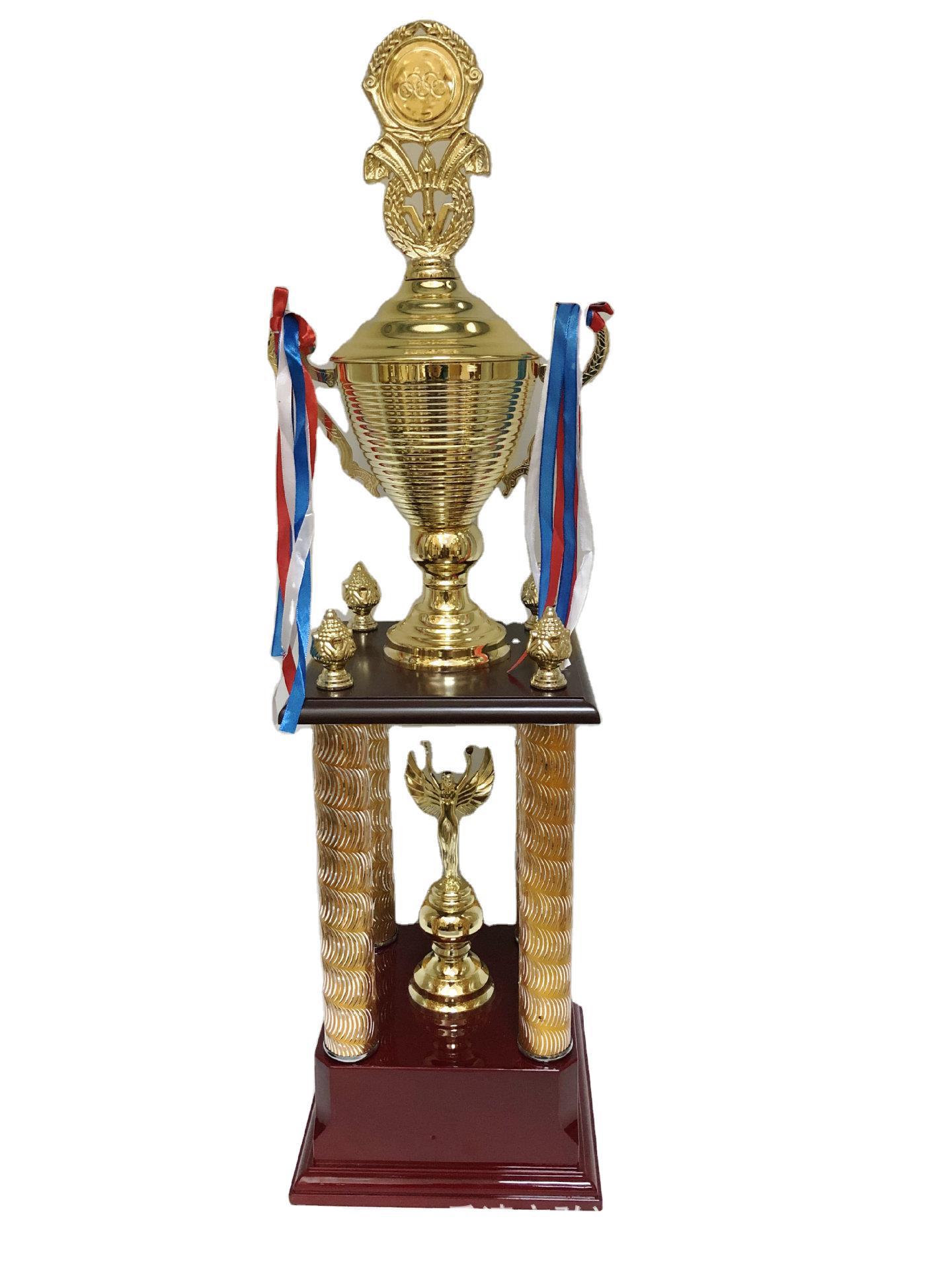 四柱奖杯定制员工比赛学生网红微商年会颁奖奖杯运动奖杯定制奖杯