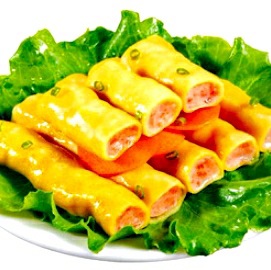 惠特爱可佳 脆皮蛋卷 火锅 麻辣烫 关东煮 食材 厂家供应