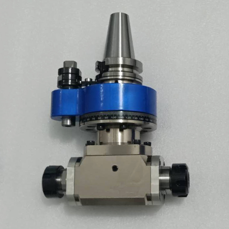 角度头工厂 90-er25-2侧铣头 双出型角度头 数控直角铣头 双头