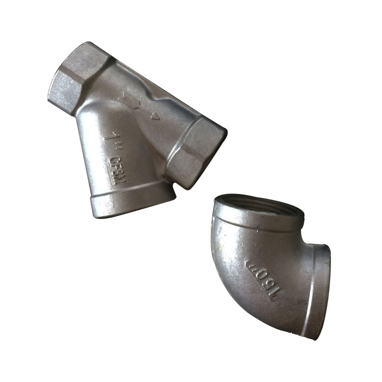 非标不锈钢铸件铸铁失蜡硅溶胶管道接304头不锈钢精密铸造件加工