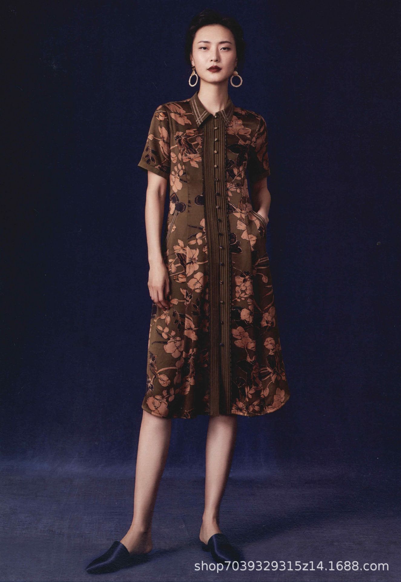 广州白云夜市地摊货源批发市场 杭州香云纱21夏大码桑蚕丝女装货