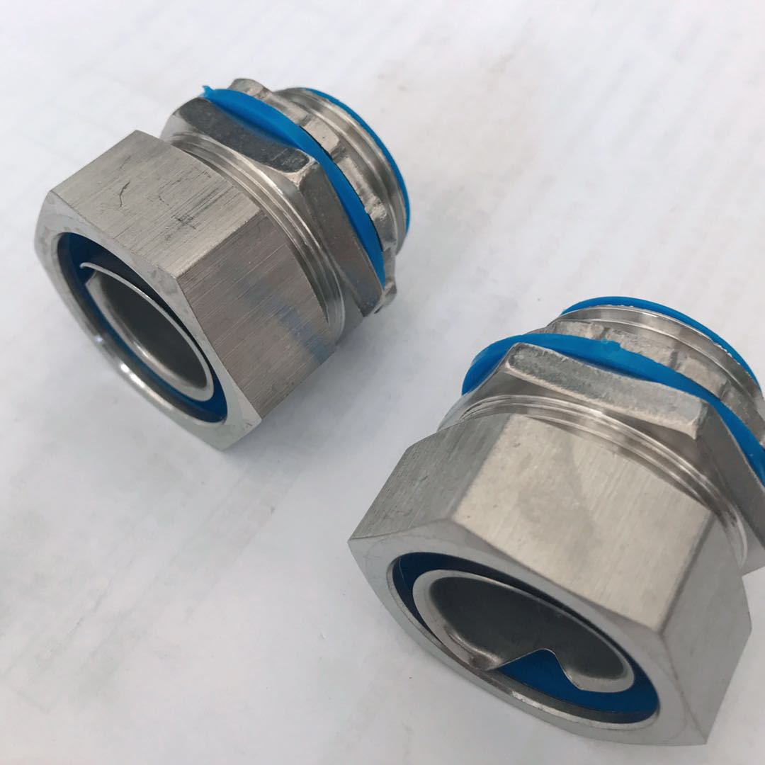 源头厂家直供 304不锈钢波纹管接头 穿线管接头 不锈钢接头