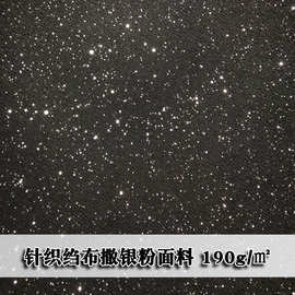 针织绉布撒银粉190g/250g涤氨纶蚂蚁布撒片春秋弹力染色汗布面料