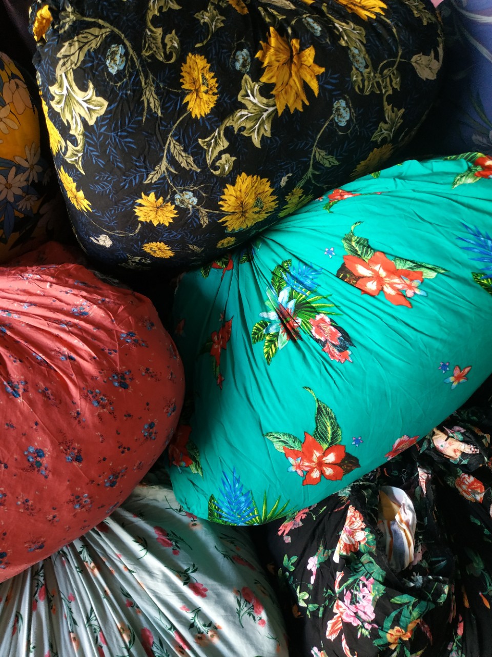 库存处理零头布 印花人造棉布头 大块网布棉布布头人棉棉布尾货