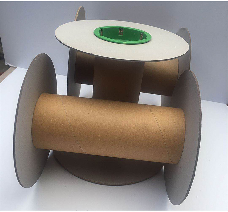 电线电缆打卷盘绕纸线轴 食品脱氧剂线盘包装材料卷轴纸轴套装