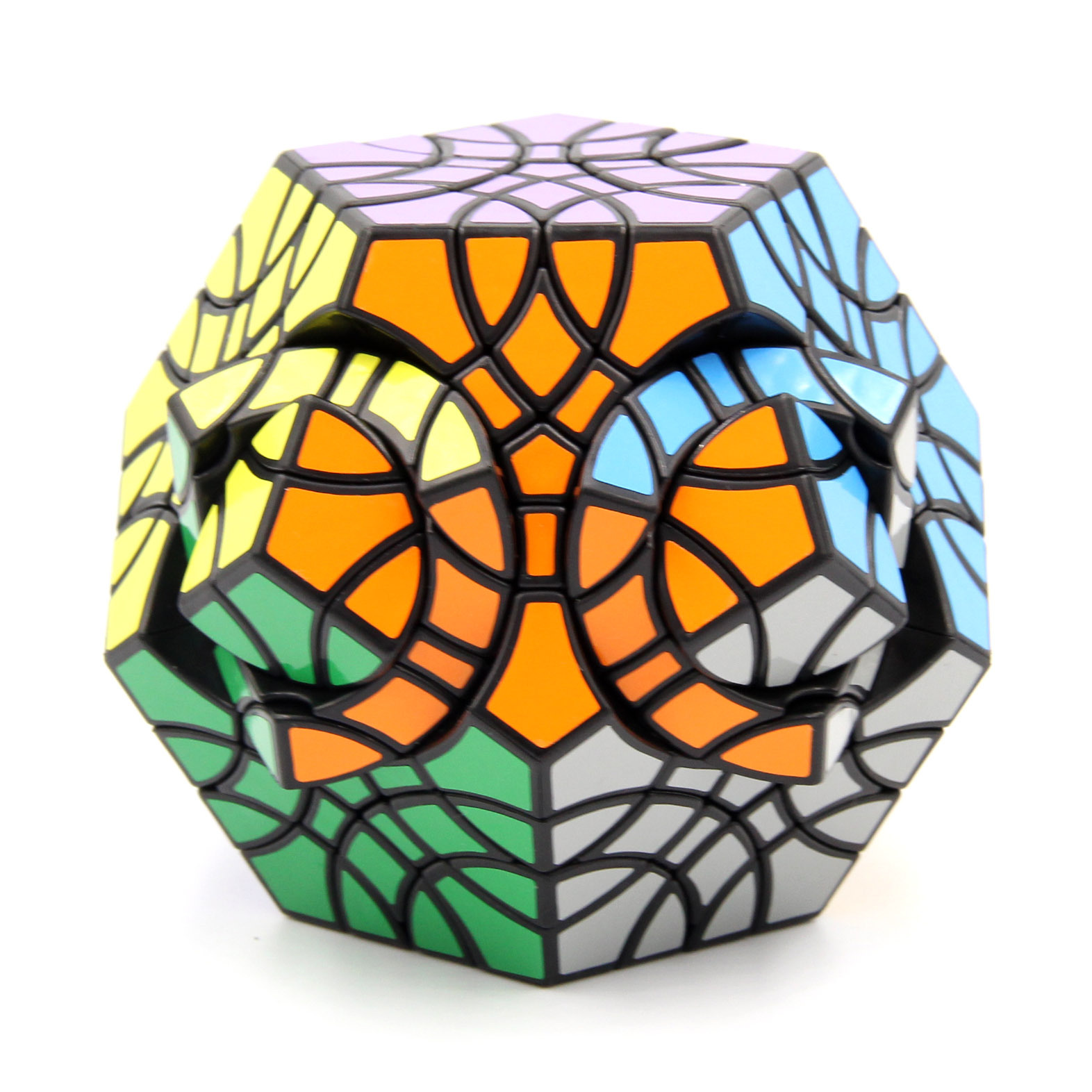 红棉五魔方黑色mf8十二面异形转角五魔方高难度挑战玩具一件代发