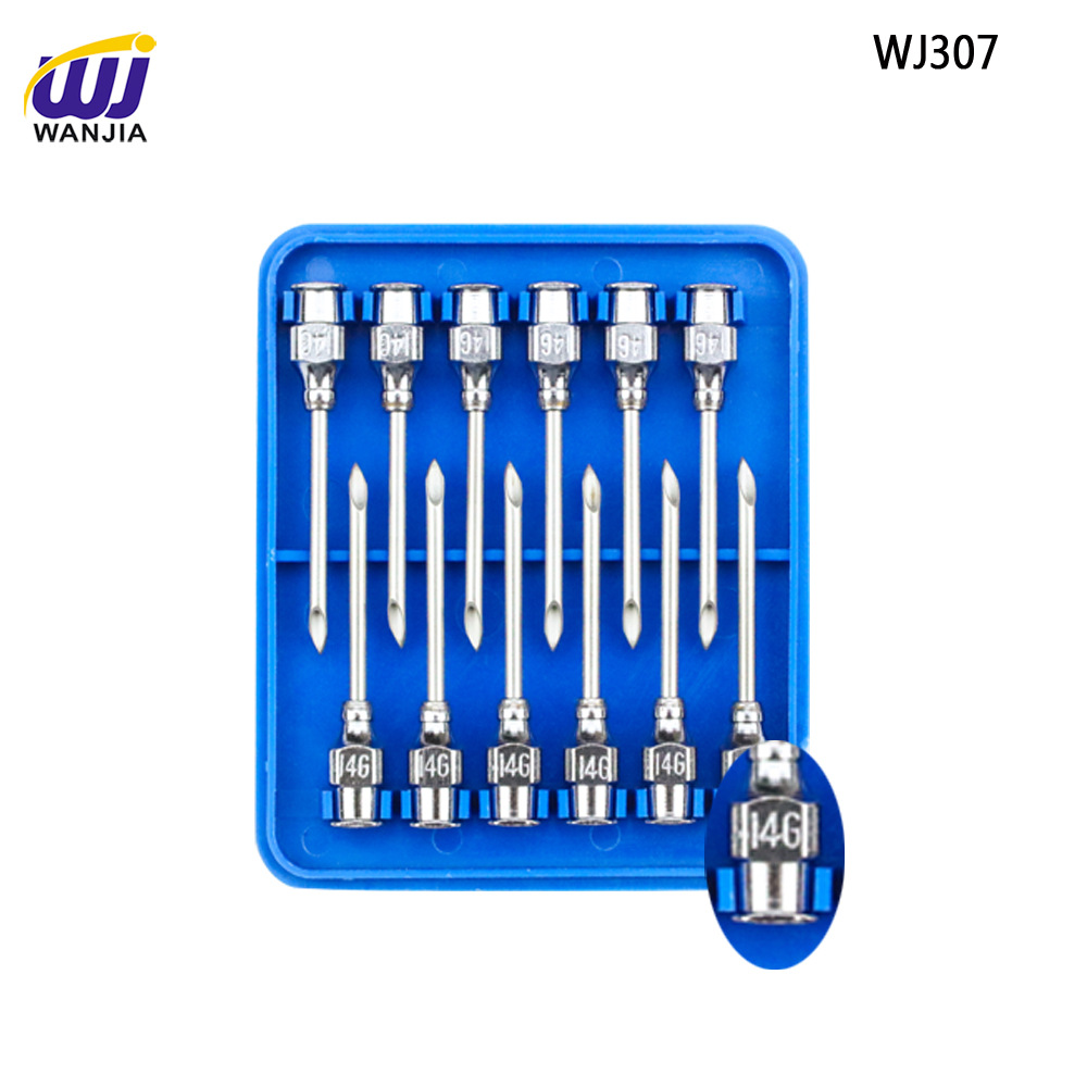 兽用注射针不锈钢针头12支一板12号针头12×38(18g×11/2)