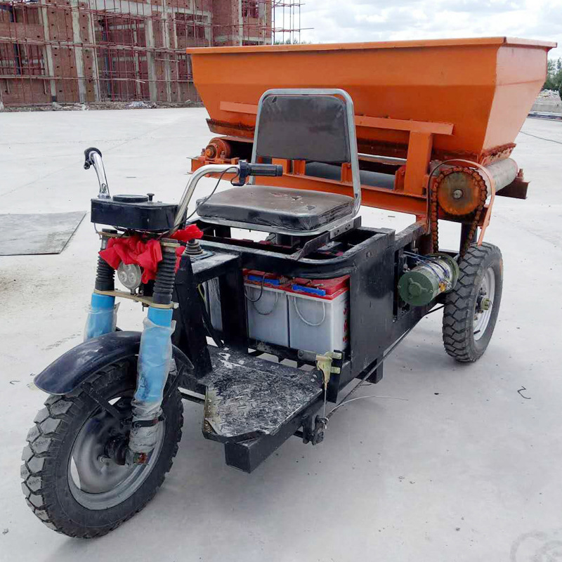 工程楼板厂用自卸式送料车 电动运料车 混凝土传送带上料车价格