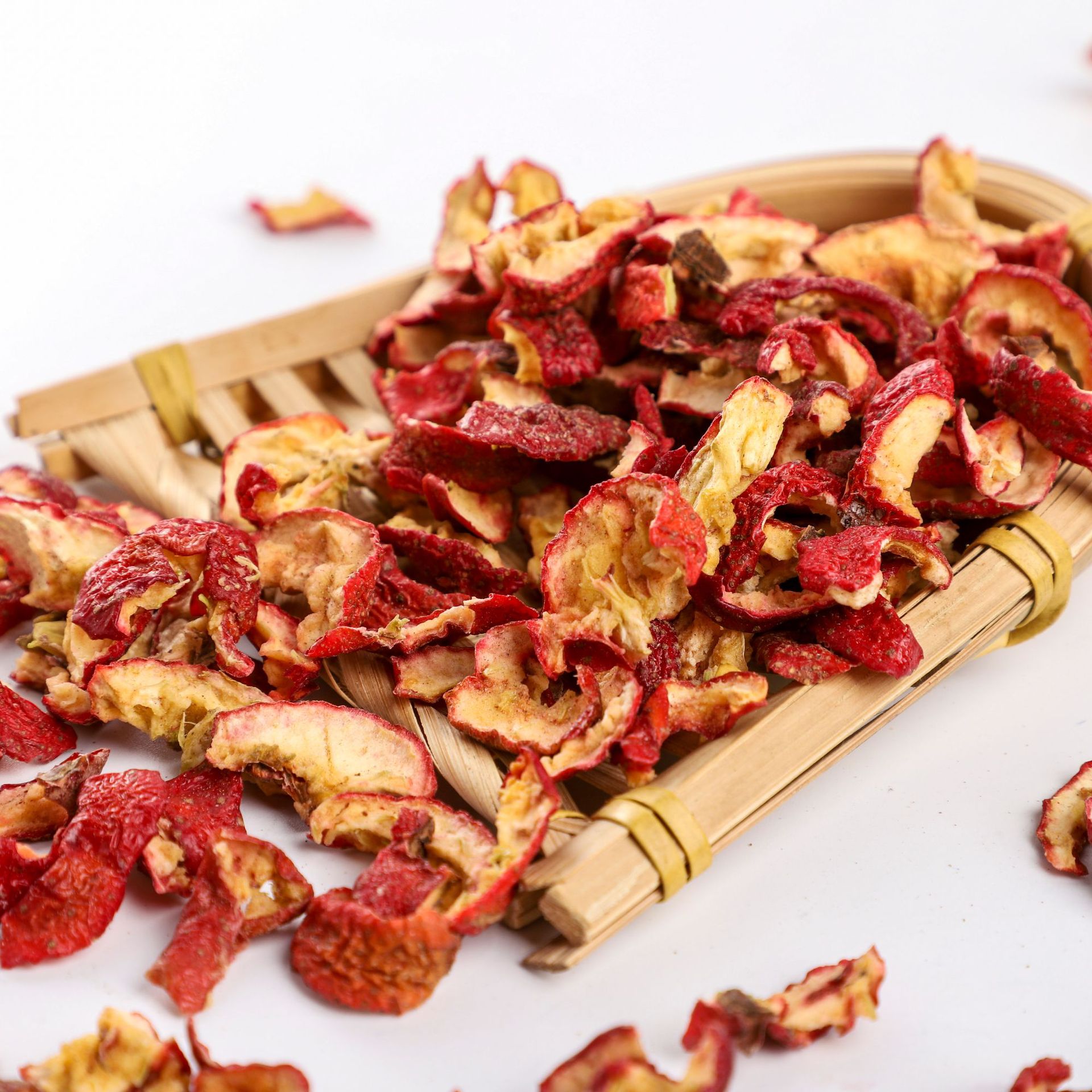 新无籽山楂干片无核山楂干烘干山楂碎酸梅汤原料散装批发