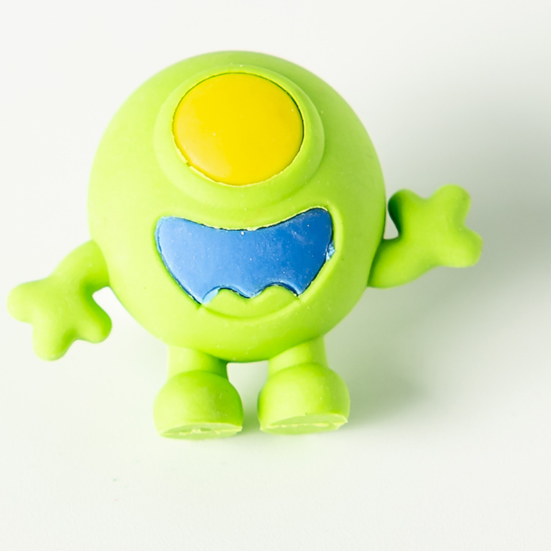 小咕咚橡皮tpr批发吃鸡道具橡皮擦文具 学习用品橡皮檫